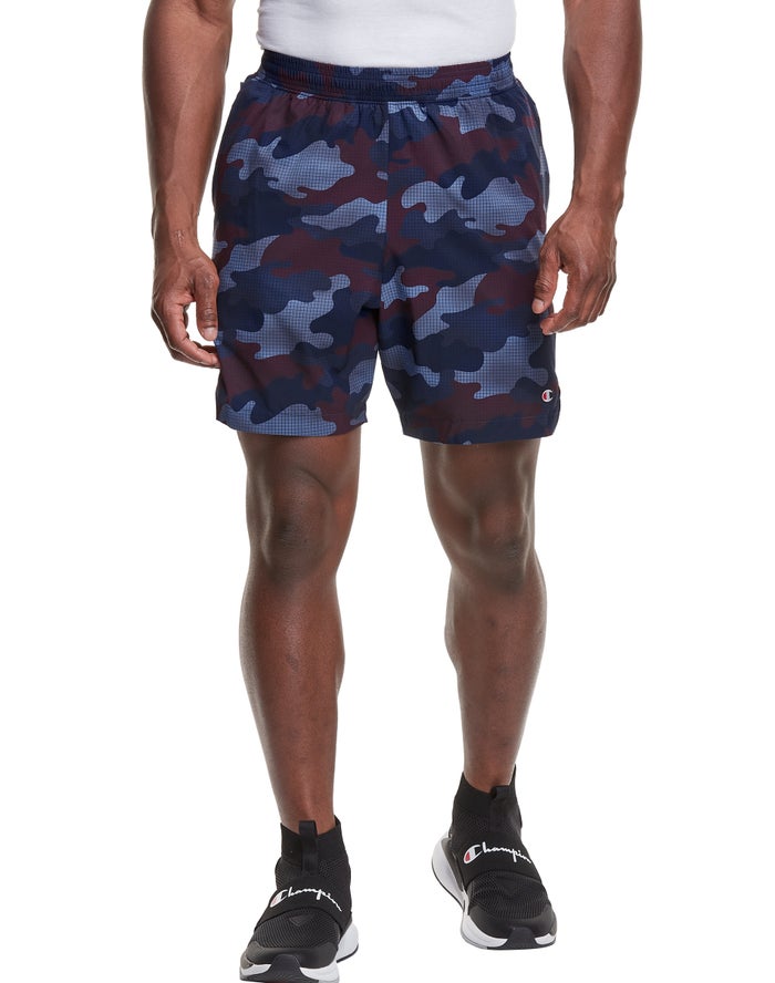 Pantalones Cortos Champion Hombre - Sport Print No Liner ( Camuflaje ) 6750839-BH